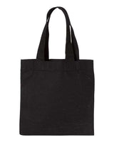 Liberty Bags OAD115 OAD Cotton Canvas Small Tote #color_BLACK