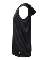Badger 4108 B-Core Sleeveless Hooded T-Shirt #color_Black