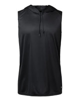 Badger 4108 B-Core Sleeveless Hooded T-Shirt #color_Black