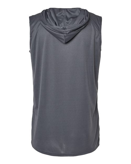 Badger 4108 B-Core Sleeveless Hooded T-Shirt #color_Graphite