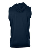 Badger 4108 B-Core Sleeveless Hooded T-Shirt #color_Navy