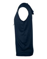 Badger 4108 B-Core Sleeveless Hooded T-Shirt #color_Navy