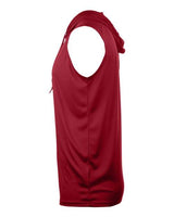 Badger 4108 B-Core Sleeveless Hooded T-Shirt #color_Red