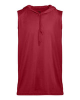 Badger 4108 B-Core Sleeveless Hooded T-Shirt #color_Red