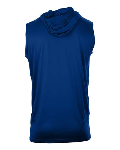 Badger 4108 B-Core Sleeveless Hooded T-Shirt #color_Royal