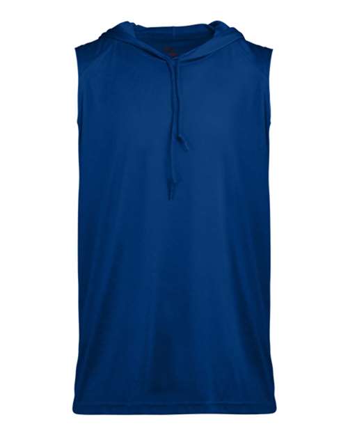 Badger 4108 B-Core Sleeveless Hooded T-Shirt #color_Royal