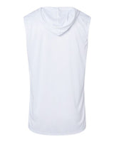 Badger 4108 B-Core Sleeveless Hooded T-Shirt #color_White