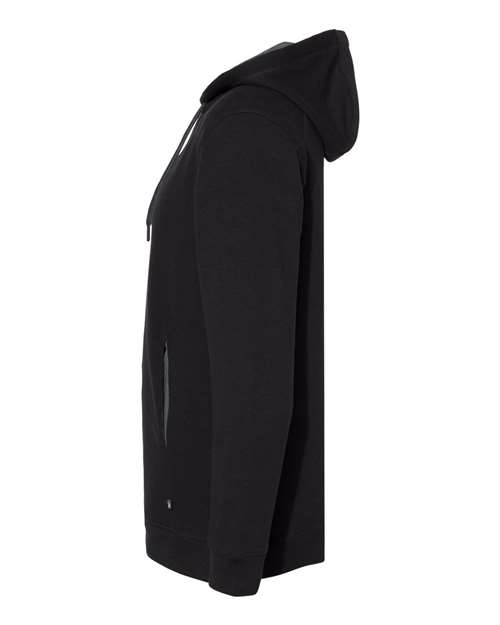 Badger 1050Ba FitFlex French Terry Hooded Sweatshirt #color_Black