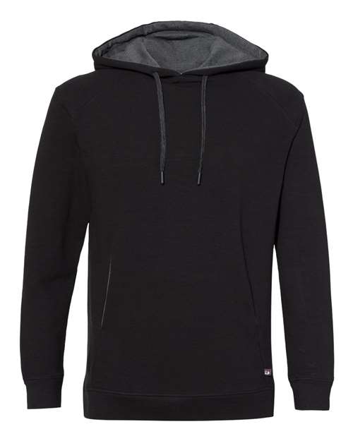 Badger 1050Ba FitFlex French Terry Hooded Sweatshirt #color_Black