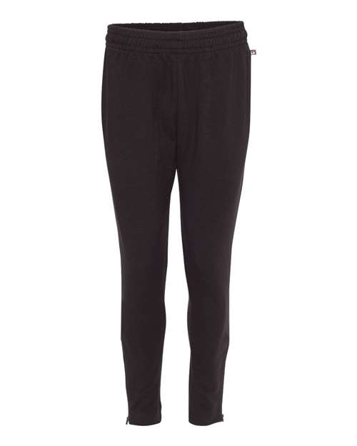 Badger 1070 FitFlex French Terry Sweatpants #color_Black