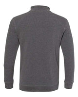 Badger 1060 FitFlex French Terry Quarter-Zip Sweatshirt #color_Charcoal