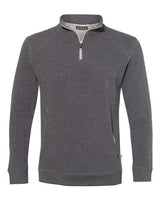 Badger 1060 FitFlex French Terry Quarter-Zip Sweatshirt #color_Charcoal