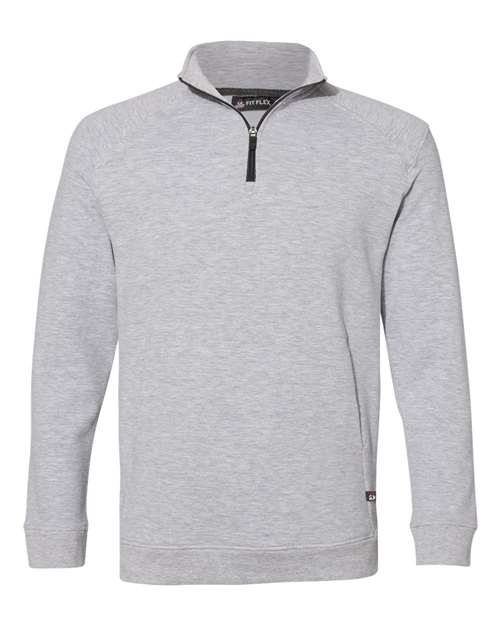 Badger 1060 FitFlex French Terry Quarter-Zip Sweatshirt #color_Oxford