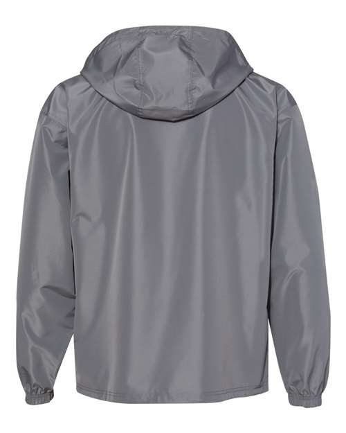 Champion CO200 Adult Packable Anorak 1/4 Zip Jacket #color_GRAPHITE