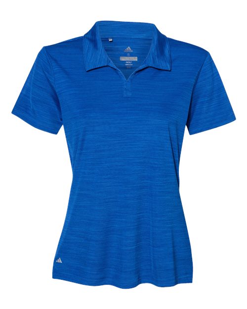 Adidas A403 Women's Mélange Polo #color_Collegiate Royal Melange