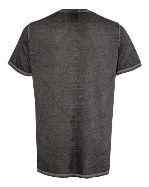 J America JA8115 Adult Vintage Zen Jersey T-Shirt #color_TWISTED BLACK
