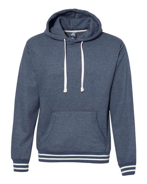 J America JA8649 Adult Relay Hooded Sweatshirt #color_NAVY