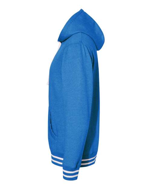 J America JA8649 Adult Relay Hooded Sweatshirt #color_ROYAL