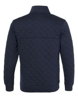 J America JA8890 Adult Quilted Snap Pullover #color_NAVY