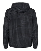 Independent Trading Co. EXP54LWZ Lightweight Windbreaker Full-Zip Jacket #color_Black Camo