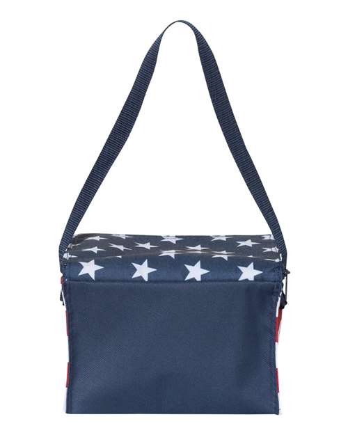 Liberty Bags OAD5051 OAD Americana Cooler #color_RED/ WHITE/ BLUE