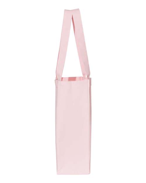 Q-Tees Q1000 12L Gussetted Shopping Bag #color_Light Pink