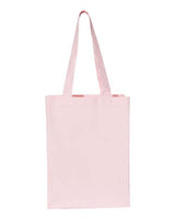 Q-Tees Q1000 12L Gussetted Shopping Bag #color_Light Pink