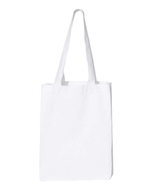 Q-Tees Q1000 12L Gussetted Shopping Bag #color_White