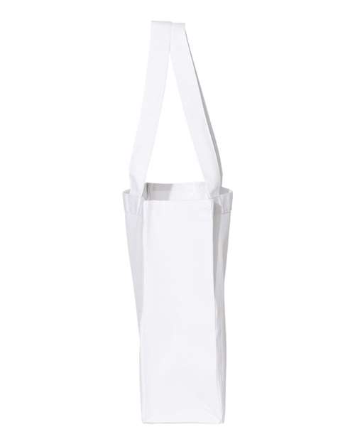 Q-Tees Q1000 12L Gussetted Shopping Bag #color_White