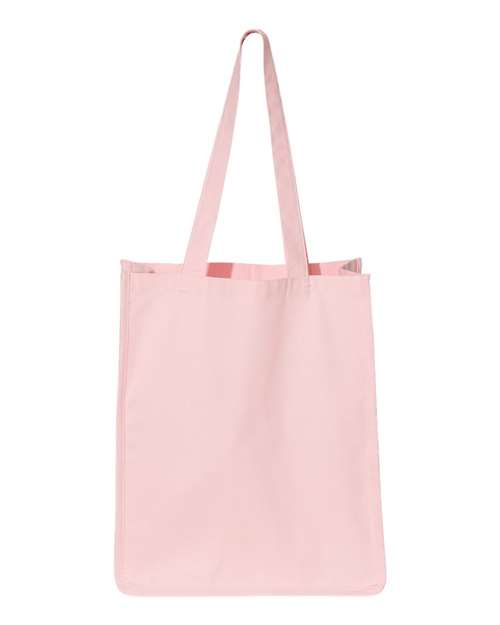Q-Tees Q125400 27L Jumbo Shopping Bag #color_Light Pink
