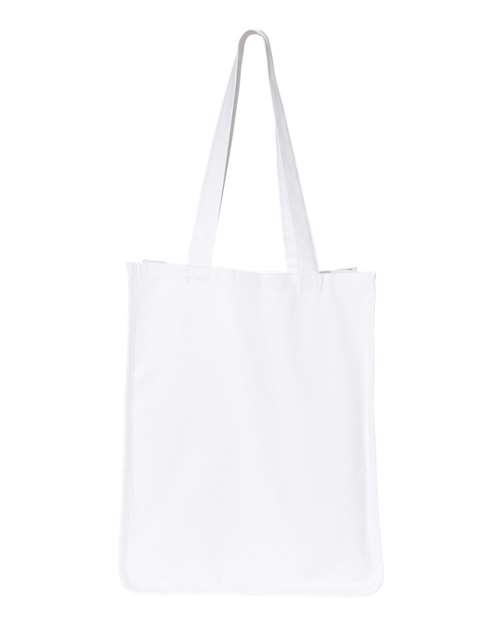 Q-Tees Q125400 27L Jumbo Shopping Bag #color_White