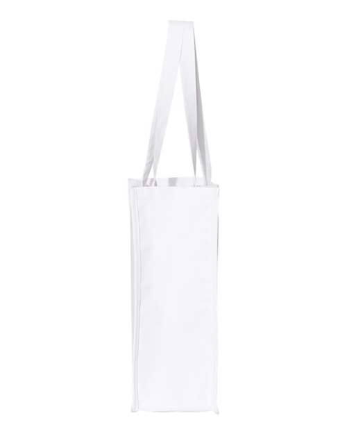 Q-Tees Q125400 27L Jumbo Shopping Bag #color_White