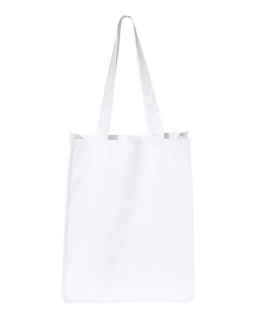 Q-Tees Q125400 27L Jumbo Shopping Bag #color_White