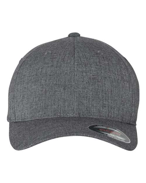 Flexfit Y6350 Adult Heatherlight Cap #color_MELANGE DARK GRY