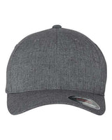 Flexfit Y6350 Adult Heatherlight Cap #color_MELANGE DARK GRY