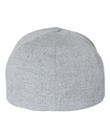 Flexfit Y6350 Adult Heatherlight Cap #color_MELANGE SILVER