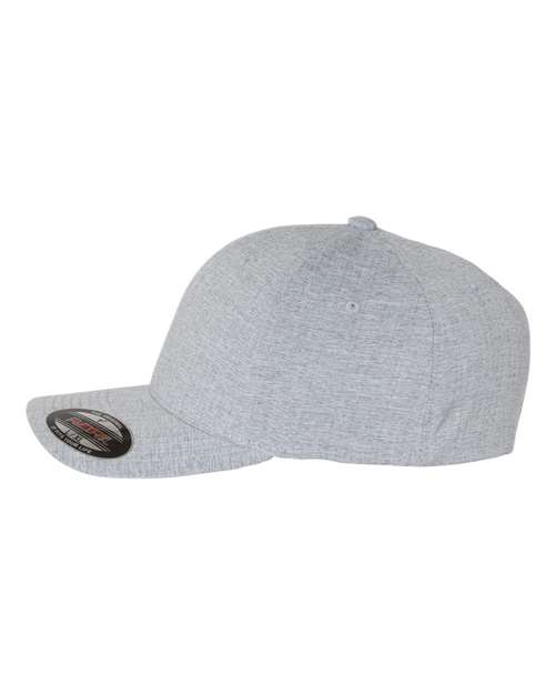 Flexfit Y6350 Adult Heatherlight Cap #color_MELANGE SILVER