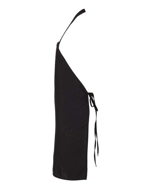 Q-Tees Q4010 Bib Apron #color_Black