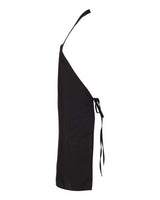 Q-Tees Q4010 Bib Apron #color_Black