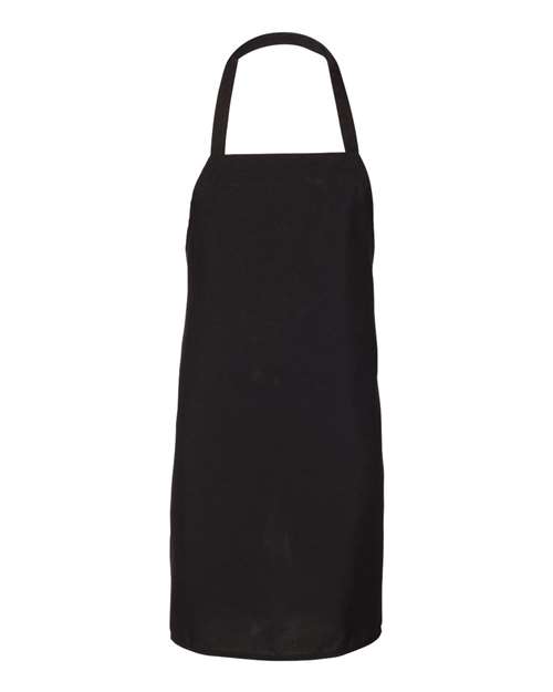Q-Tees Q4010 Bib Apron #color_Black