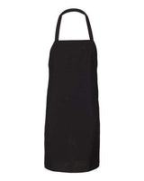 Q-Tees Q4010 Bib Apron #color_Black