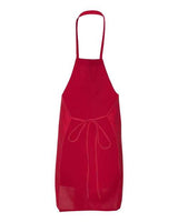 Q-Tees Q4010 Bib Apron #color_Red