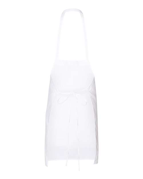 Q-Tees Q4010 Bib Apron #color_White