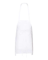 Q-Tees Q4010 Bib Apron #color_White
