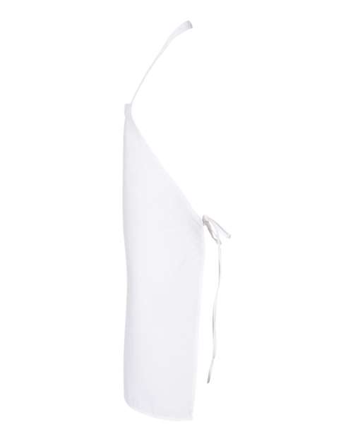 Q-Tees Q4010 Bib Apron #color_White
