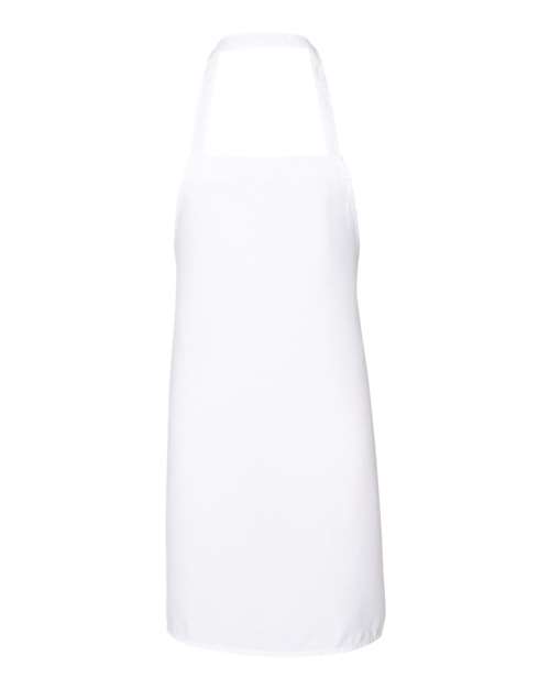 Q-Tees Q4010 Bib Apron #color_White
