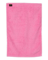 Q-Tees T200 Hemmed Hand Towel #color_Azalea