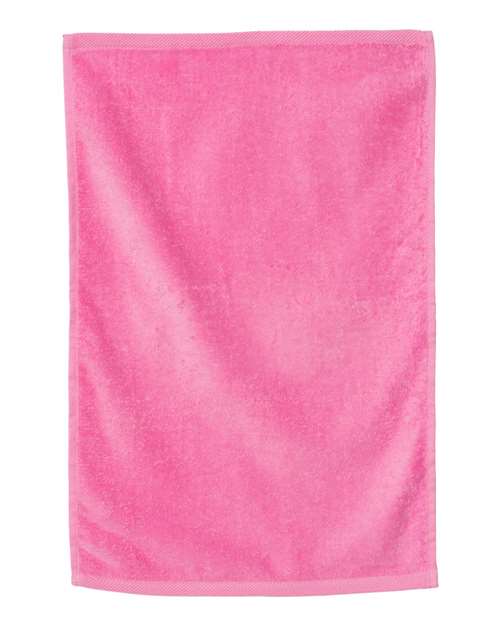 Q-Tees T200 Hemmed Hand Towel #color_Azalea