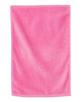 Q-Tees T200 Hemmed Hand Towel #color_Azalea