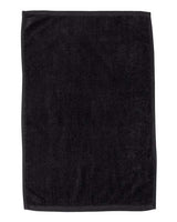Q-Tees T200 Hemmed Hand Towel #color_Black